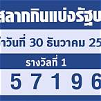 ตรวจสลากงวด30/12/65